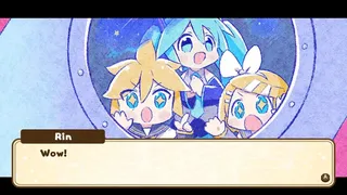 Скриншот 1 к игре Hatsune Miku - The Planet Of Wonder And Fragments Of Wishes