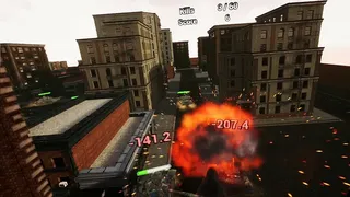 Скриншот 3 к игре VR Dinosaur City War
