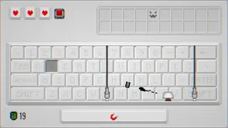 Скриншот 4 к игре KIKICAPS: Keyboard Roguelike
