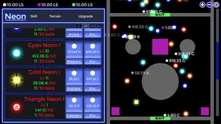 Скриншот 2 к игре Neon Idle