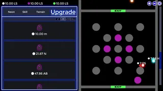 Скриншот 3 к игре Neon Idle