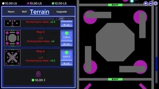 Скриншот 4 к игре Neon Idle