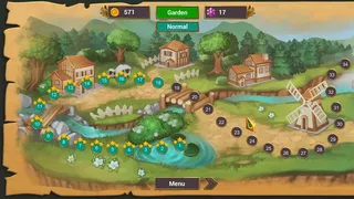 Скриншот 1 к игре Solitaire Quest: Garden Story