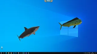 Скриншот 1 к игре Fish on the desktop