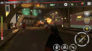 Скриншот 1 к игре Zombie Survivor: Undead City Attack