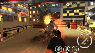 Скриншот 3 к игре Zombie Survivor: Undead City Attack