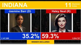 Скриншот 3 к игре 2024 U.S. Election Simulator