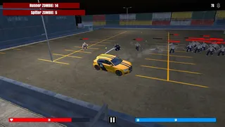 Скриншот 1 к игре Drift Cars Zombie Crusher