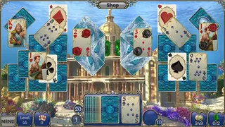 Скриншот 1 к игре Jewel Match Atlantis Solitaire 4 - Collector's Edition