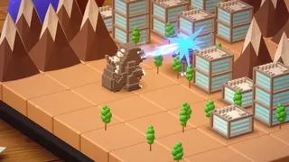 Скриншот 3 к игре Godzilla Voxel Wars