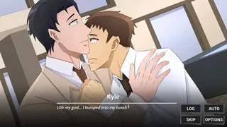 Скриншот 8 к игре My Douchey Boss Has a Gentle Twin Brother?! - BL Visual Novel