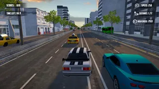 Скриншот 4 к игре Fastest Cars Traffic Racer