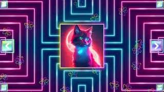 Скриншот 4 к игре Neon Fantasy: Cats