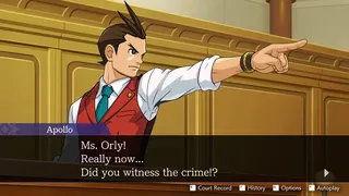Скриншот 1 к игре Apollo Justice: Ace Attorney Trilogy