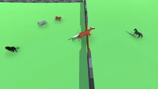 Скриншот 2 к игре HORSES.IO: Horse Herd Racing