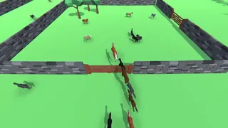 Скриншот 5 к игре HORSES.IO: Horse Herd Racing