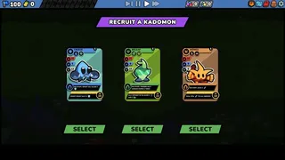 Скриншот 2 к игре Kādomon: Hyper Auto Battlers Prologue