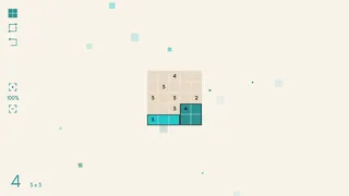 Скриншот 2 к игре Square Logic - A Shikaku Puzzle