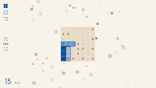 Скриншот 4 к игре Square Logic - A Shikaku Puzzle