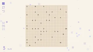 Скриншот 6 к игре Square Logic - A Shikaku Puzzle