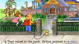 Скриншот 2 к игре Arthur's Reading Race