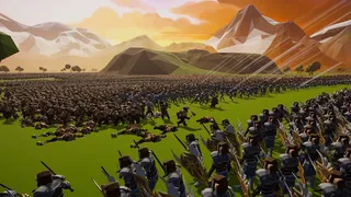 Скриншот 1 к игре Polygon Fantasy Battle Simulator