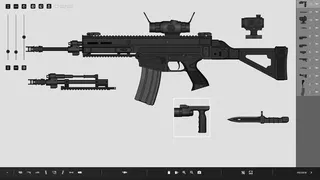 Скриншот 1 к игре Gun Maker - pimp my weapon