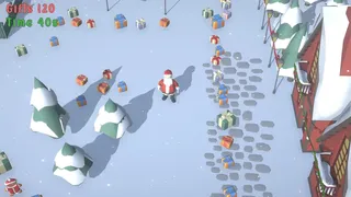 Скриншот 2 к игре Santa's Gift Grab