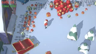 Скриншот 3 к игре Santa's Gift Grab