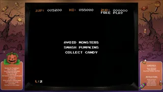 Скриншот 3 к игре Digital Eclipse Arcade: Candy Creeps