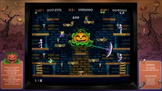 Скриншот 4 к игре Digital Eclipse Arcade: Candy Creeps