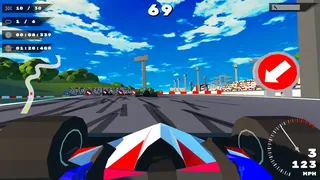 Скриншот 3 к игре SPGP Super Polygon Grand Prix