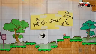 Скриншот 1 к игре Doodle Adventure of Chameleon