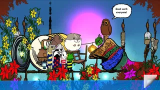 Скриншот 6 к игре Visual novel for the kids: Lumi And Baby - Hamster And Baby Dragon