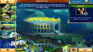 Скриншот 4 к игре Jewel Legends: Atlantis