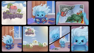 Скриншот 1 к игре The Brave Little Cloud