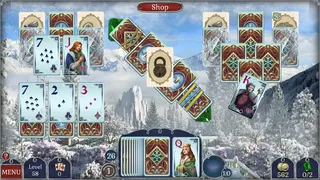 Скриншот 1 к игре Jewel Match Solitaire Winterscapes 2 - Collector's Edition