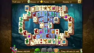 Скриншот 1 к игре Elves vs Goblins Mahjongg World