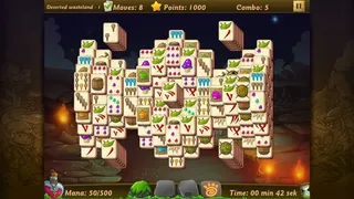 Скриншот 2 к игре Elves vs Goblins Mahjongg World