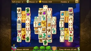 Скриншот 7 к игре Elves vs Goblins Mahjongg World