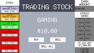 Скриншот 1 к игре Simple Stock Trading Simulator