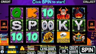 Скриншот 1 к игре Spooky Spins Returns : Crazy Cash Edition - Slots