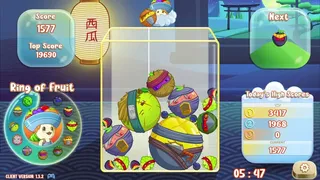 Скриншот 4 к игре ‎My Suika – Kyo’s Fruit Merge