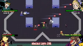 Скриншот 4 к игре Inverse Ninjas VS. The Public Domain