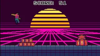 Скриншот 2 к игре Synthwave Runner