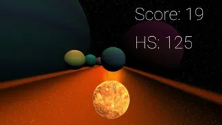 Скриншот 1 к игре Cosmic Rollers: Orbital Odyssey