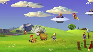 Скриншот 3 к игре Moorhuhn Invasion - Crazy Chicken Invasion