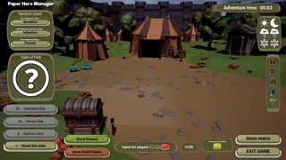 Скриншот 1 к игре Paper Hero Manager