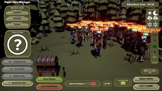 Скриншот 2 к игре Paper Hero Manager