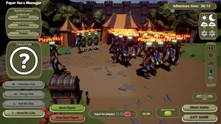 Скриншот 3 к игре Paper Hero Manager